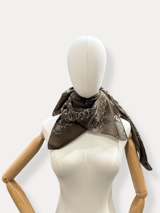 Scarf bandana Brown