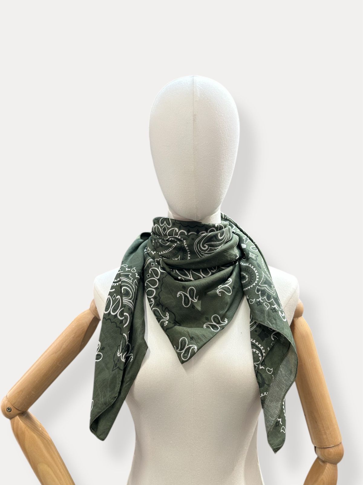 Scarf bandana olive