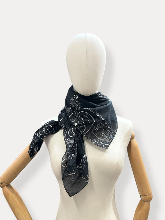 Scarf bandana black