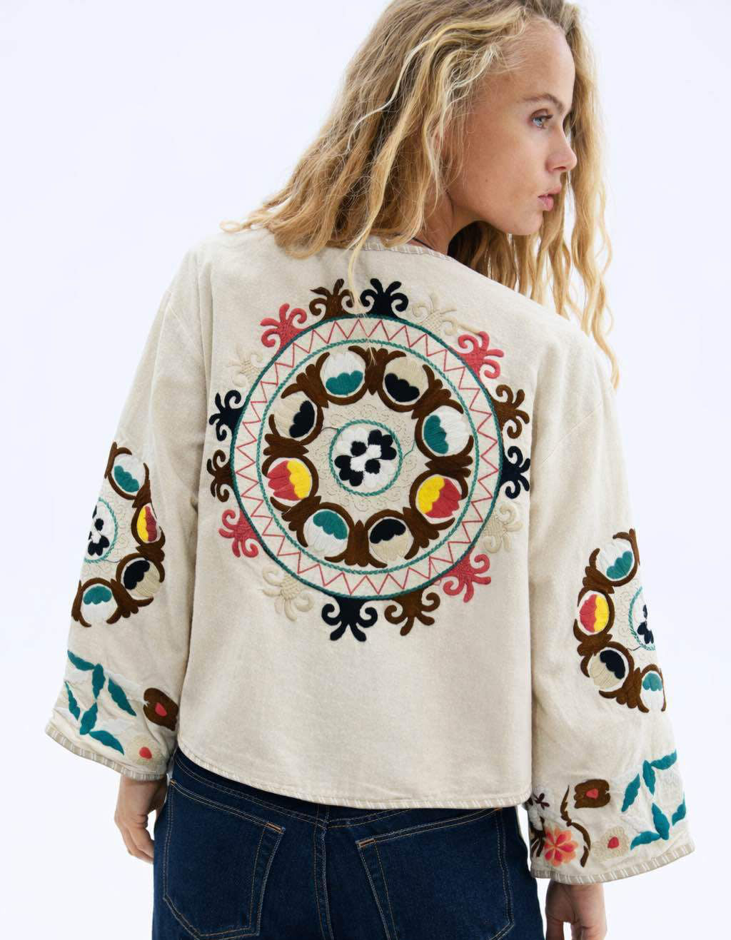 Jacket embroidery