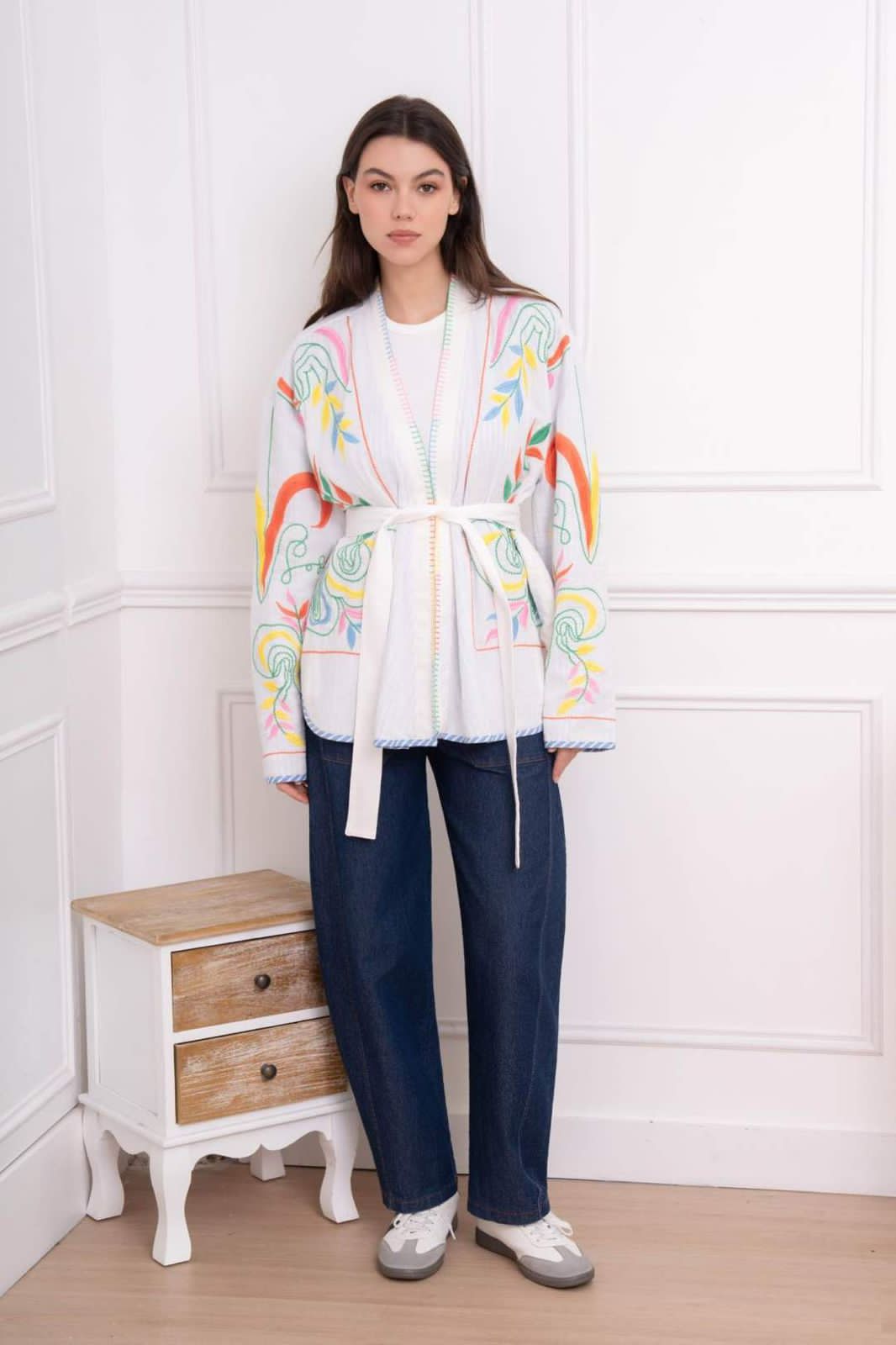 Jacket embroidery