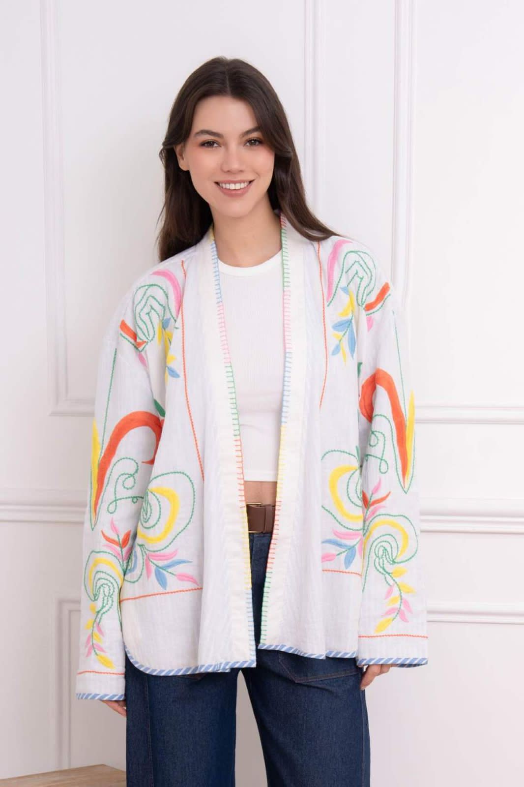 Jacket embroidery