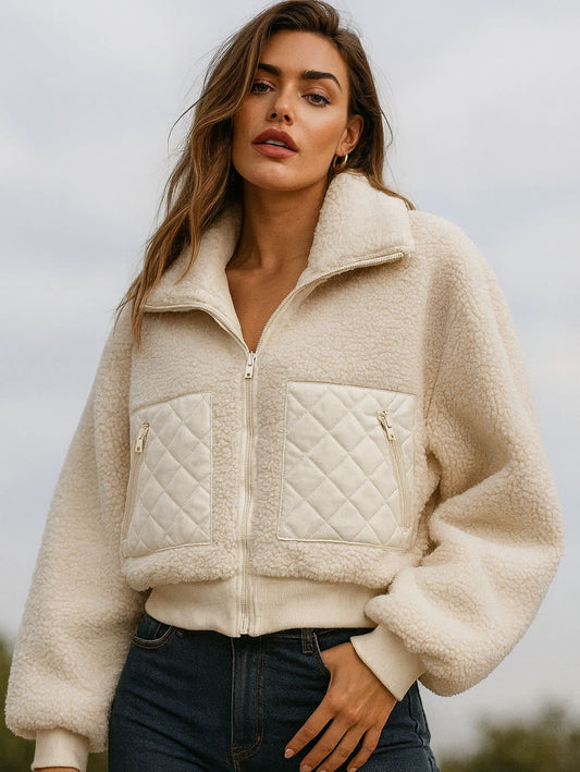 Jacket teddy Offwhite