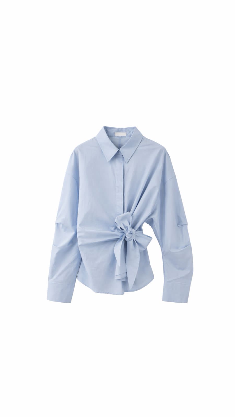 Shirt blue surplice