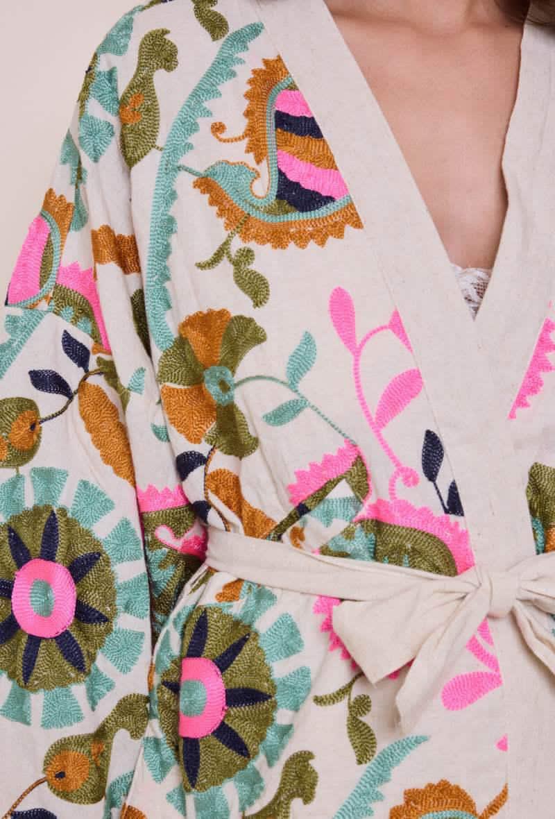 Jacket embroidery