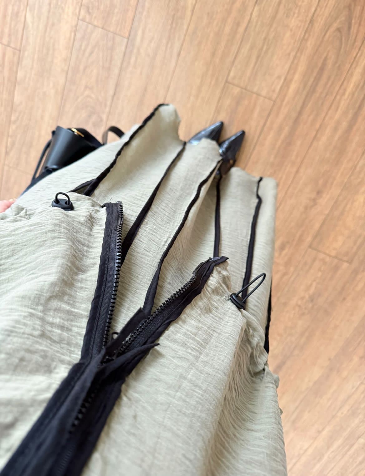 Set skirt olive