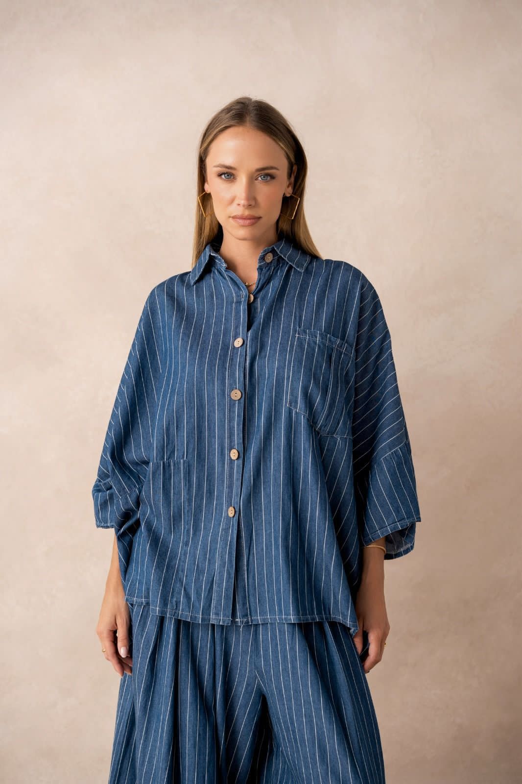 Set stripe blue dark