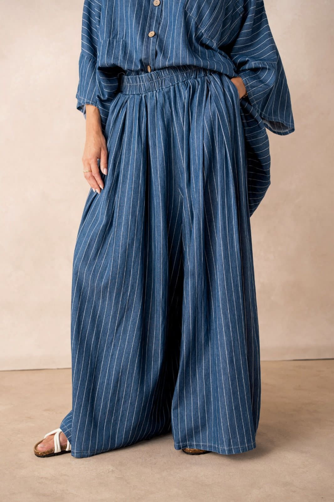 Set stripe blue dark