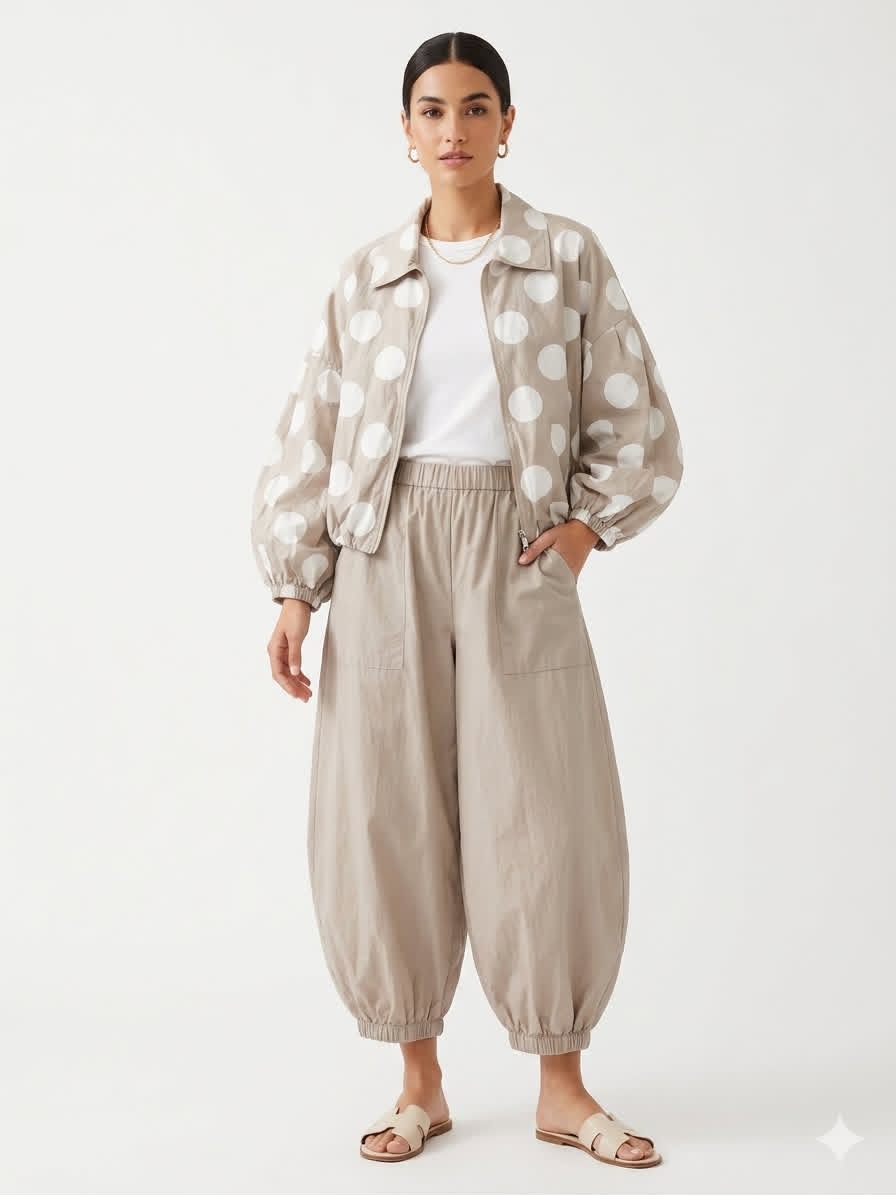 POLKA SWEATER OFFWHITE