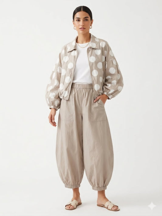 POLKA SWEATER OFFWHITE