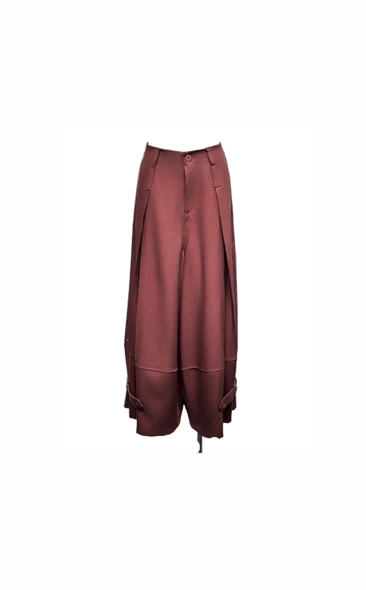Pants burgundy