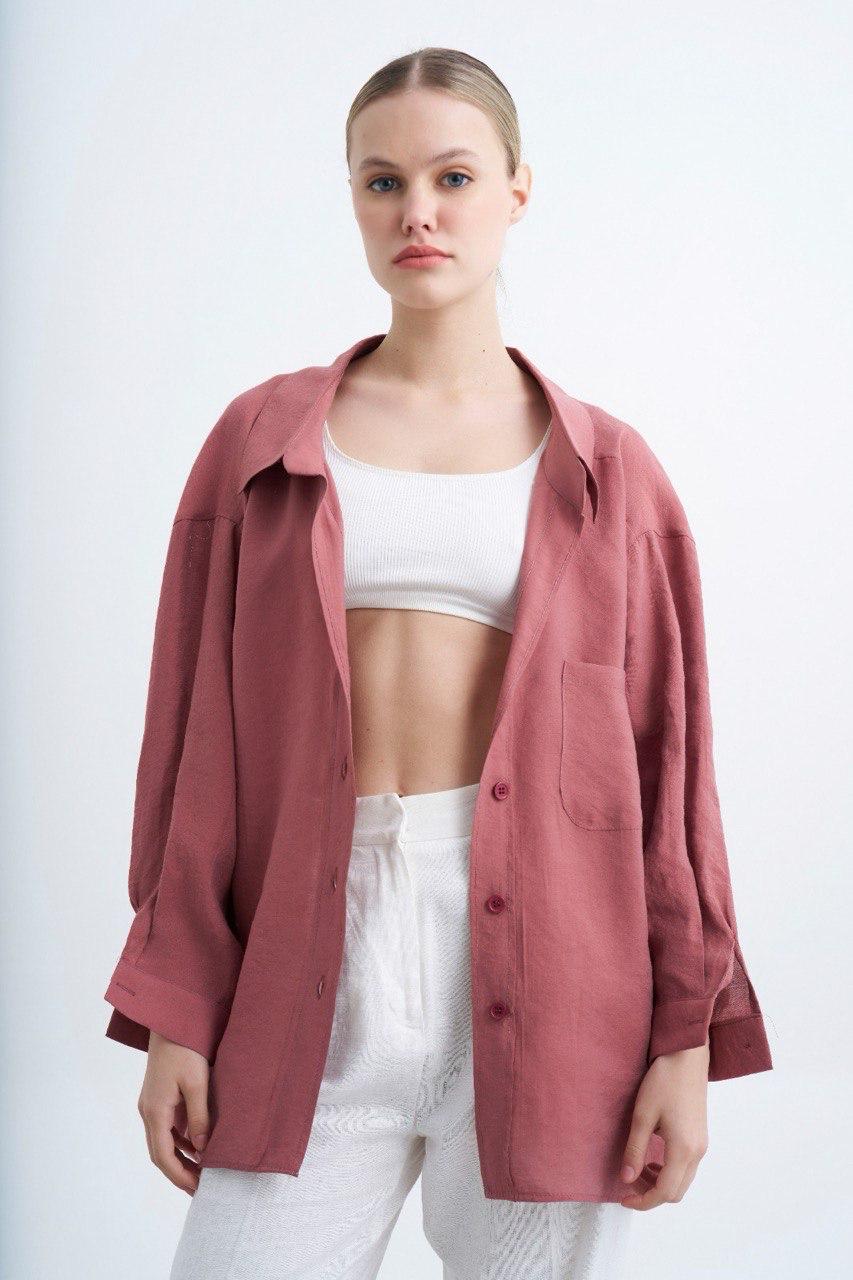 Shirt brick Plain