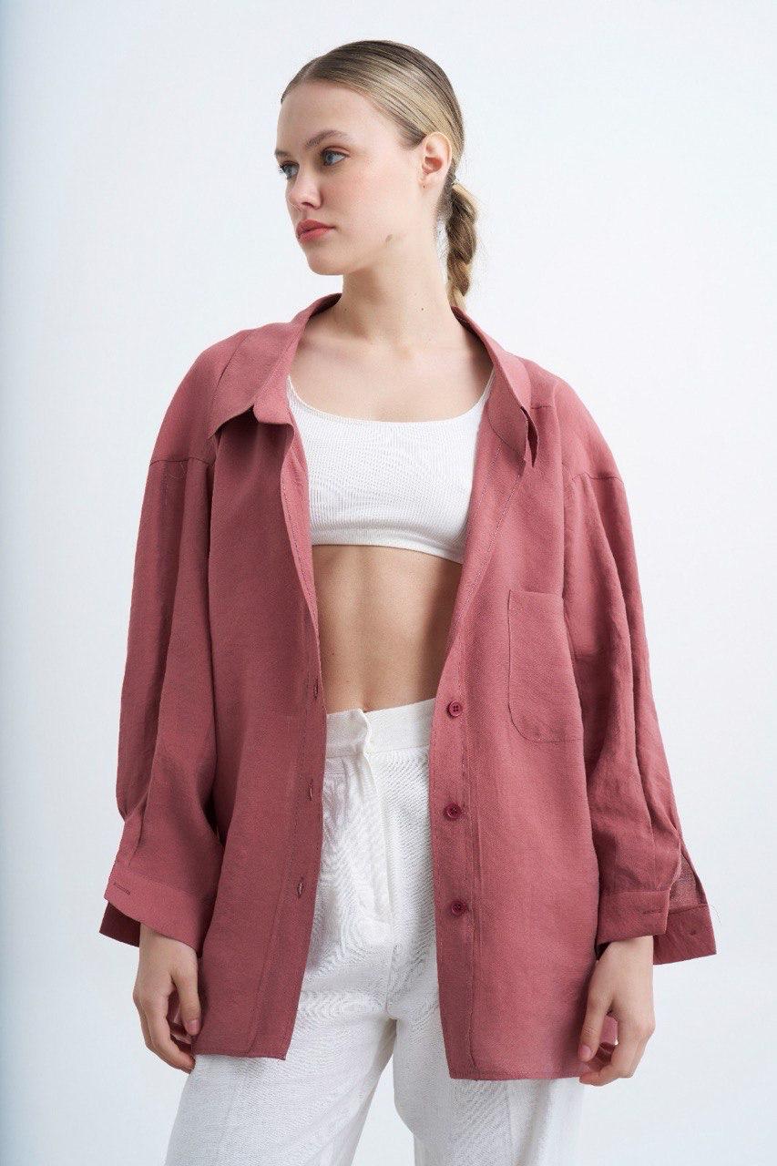 Shirt brick Plain