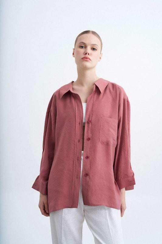 Shirt brick Plain