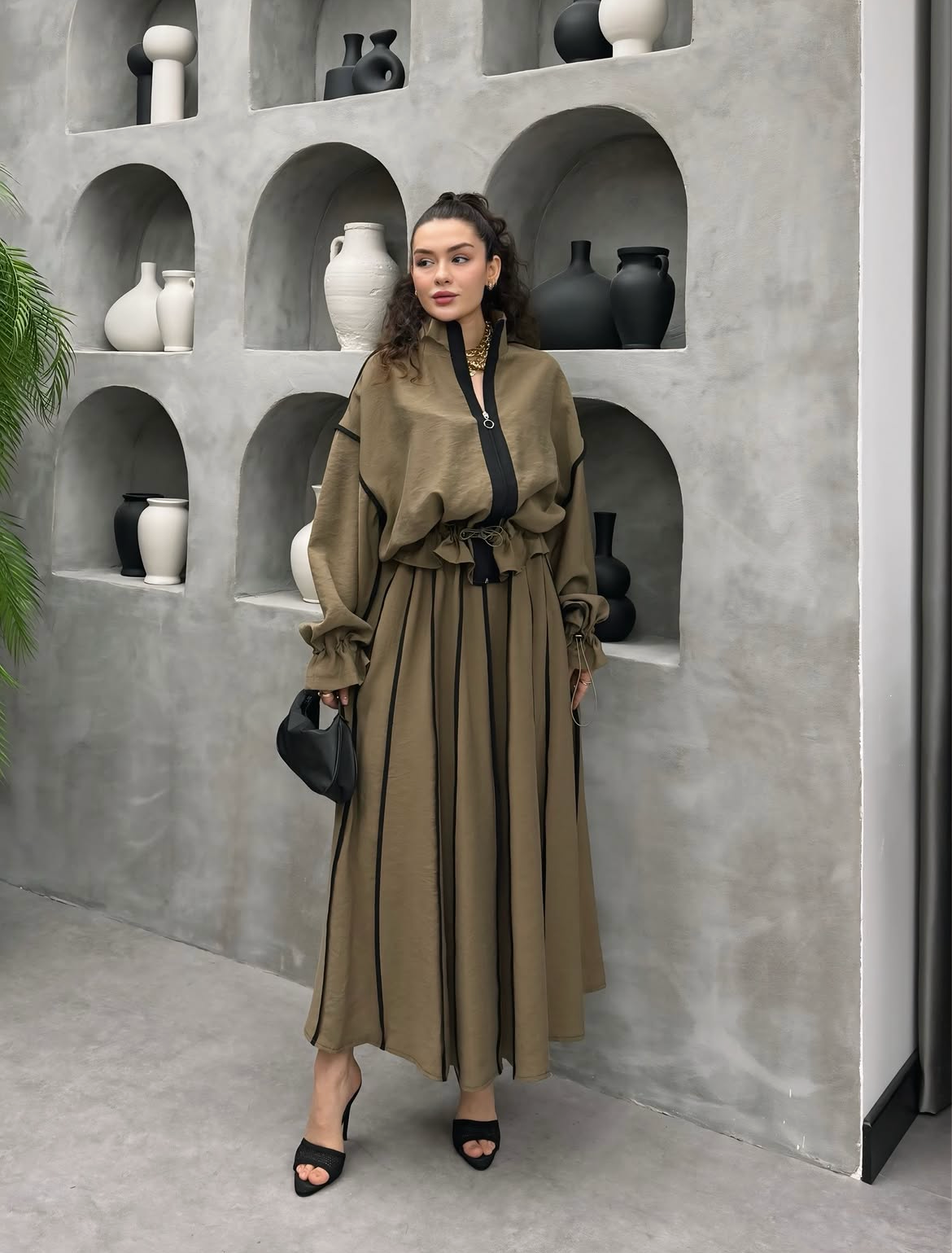 Set cafe skirt