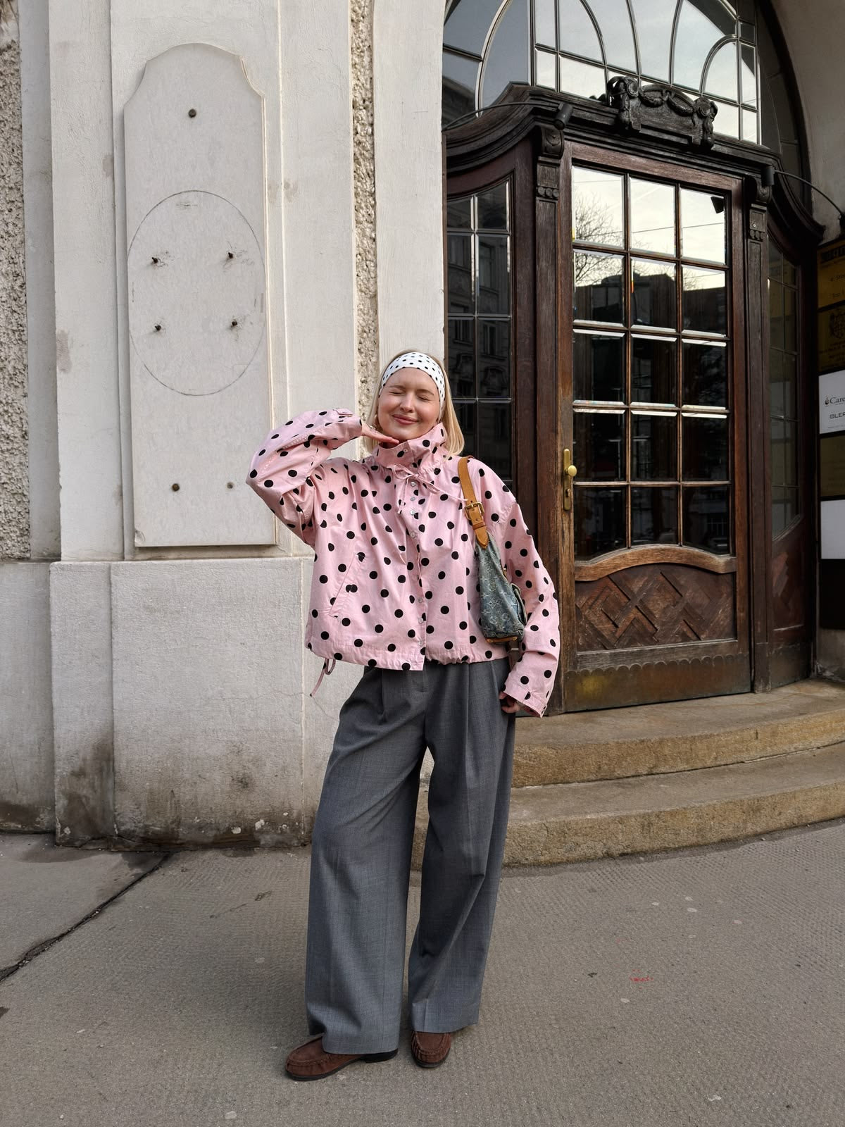 Polka shirt pink