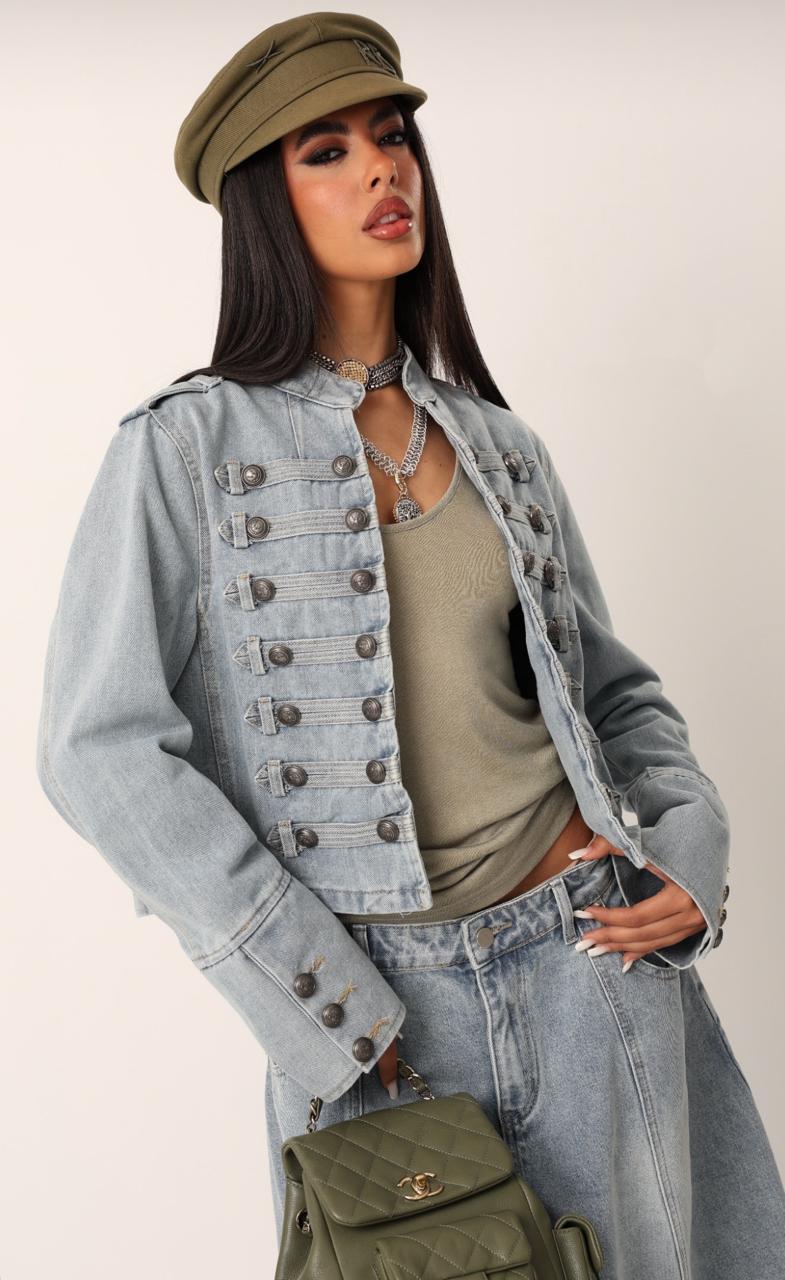Jacket blue napoleon