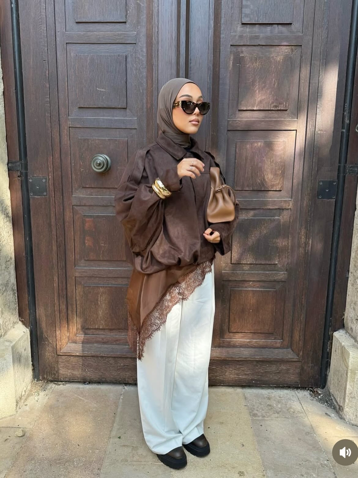 Bomber Suede Brown jacket