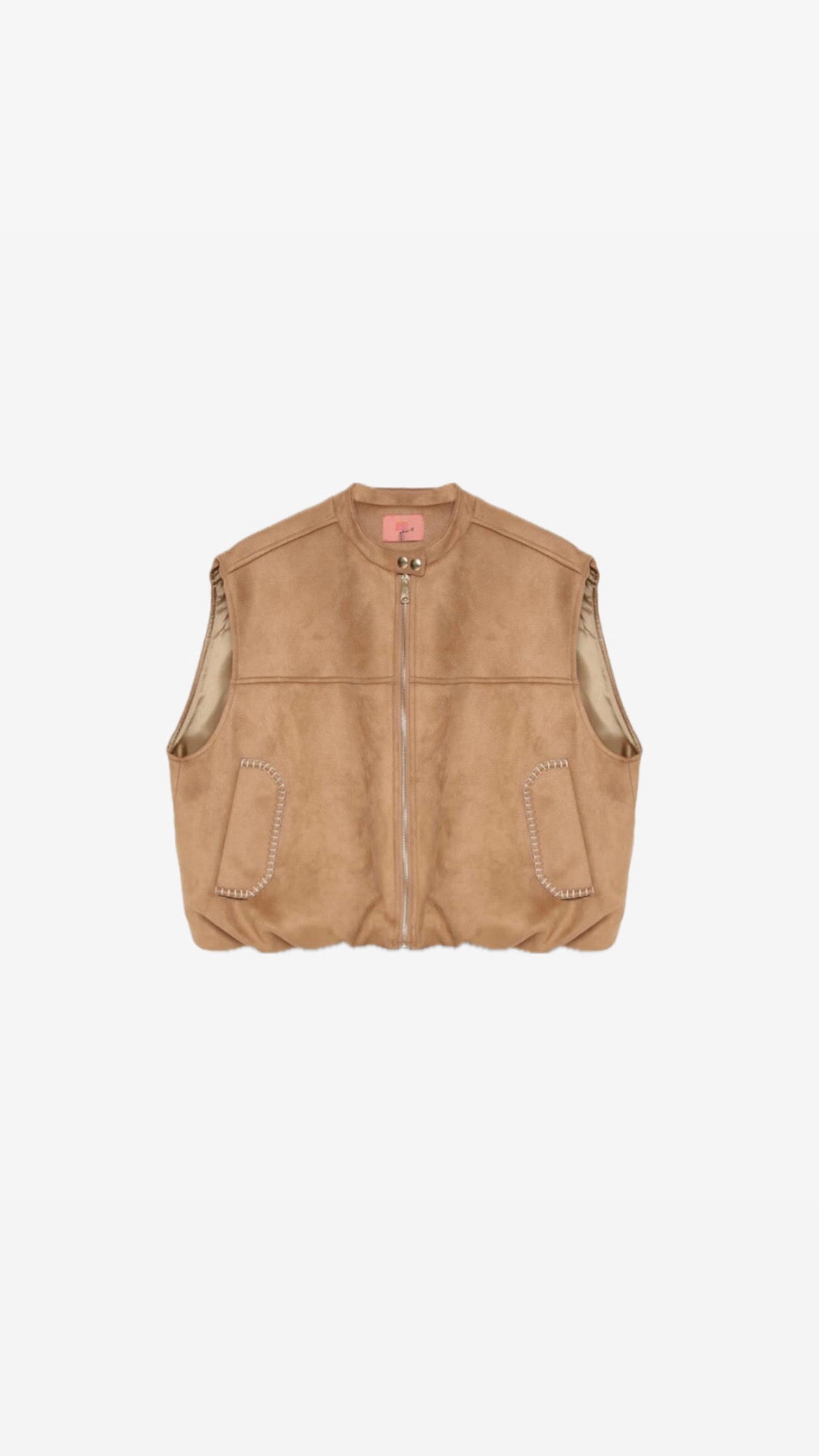 Vest suede jacket