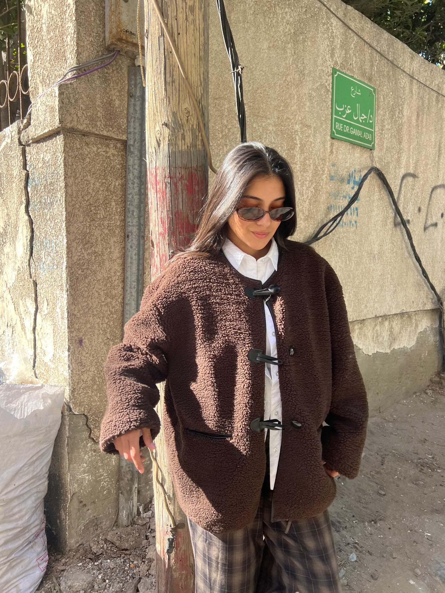Jacket Teddy Brown