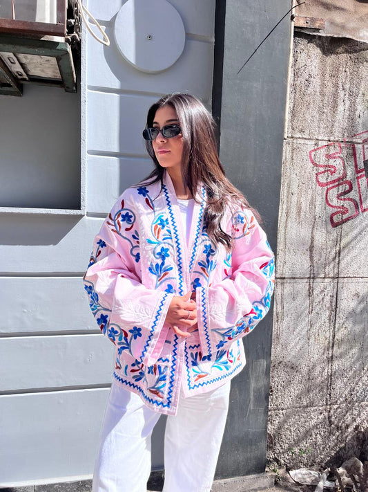 Jacket embroidery