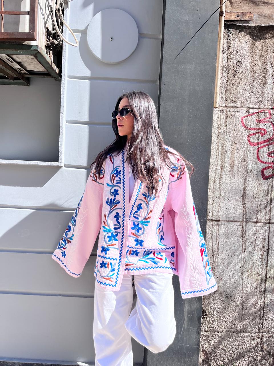 Jacket embroidery