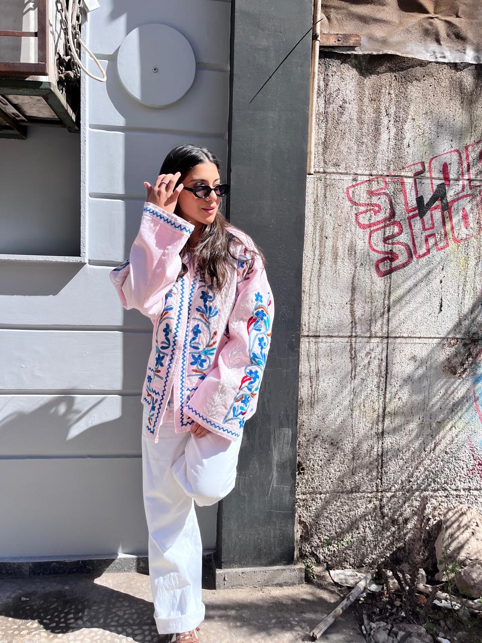 Jacket embroidery