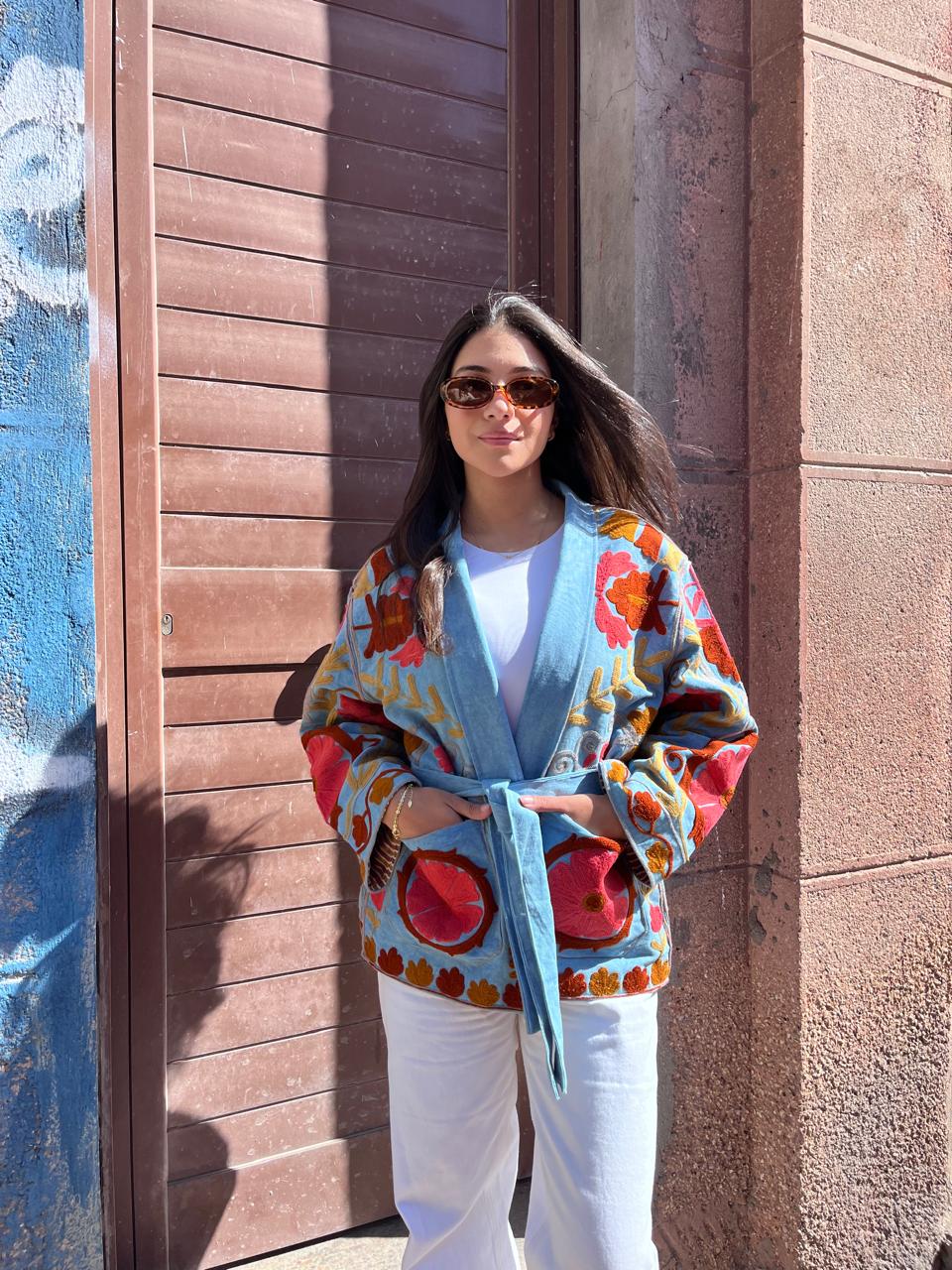 Jacket embroidery