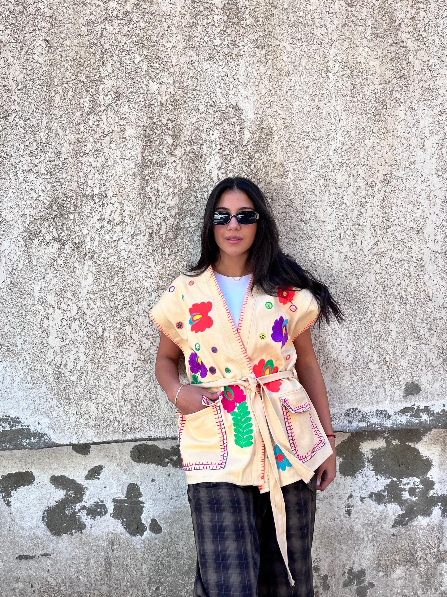 Vest embroidery