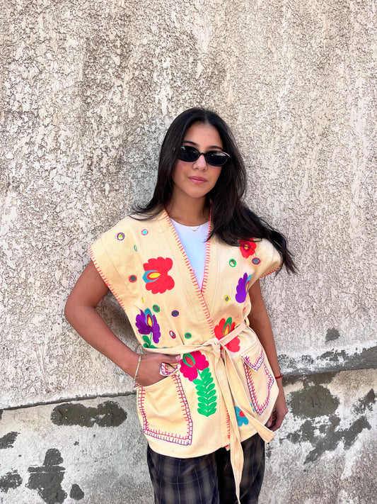 Vest embroidery