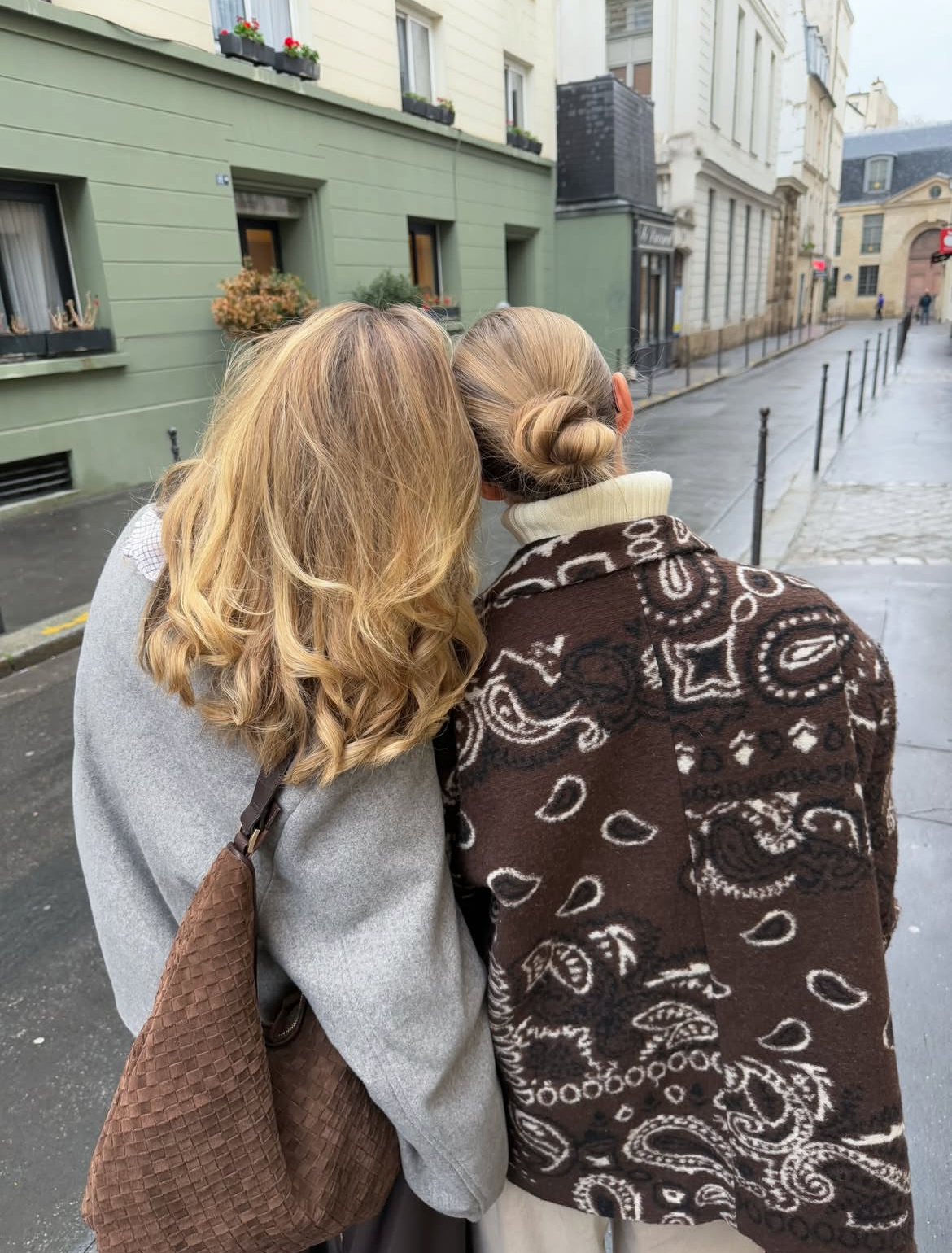 Blazer jacket bandana brown