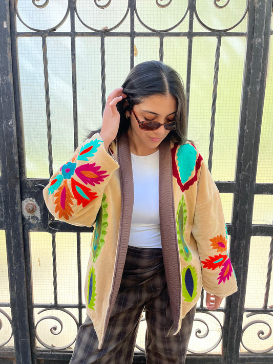 Jacket beige colors