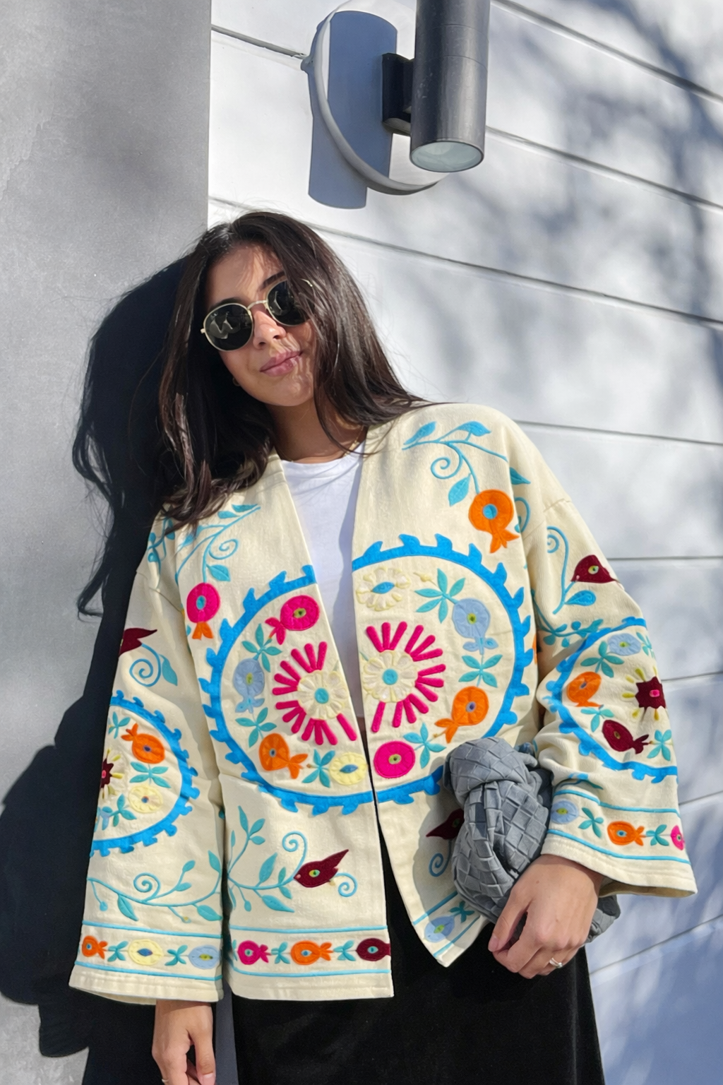 Jacket embroidery