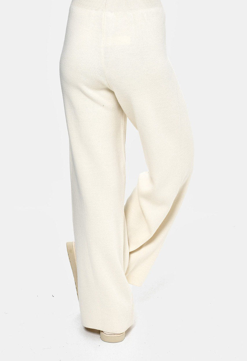 Wool pants offwhite
