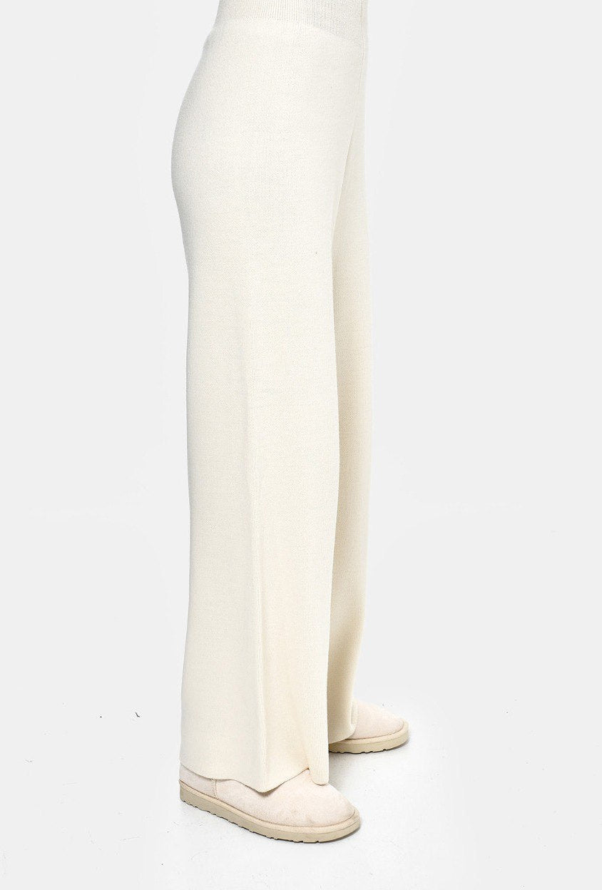 Wool pants offwhite