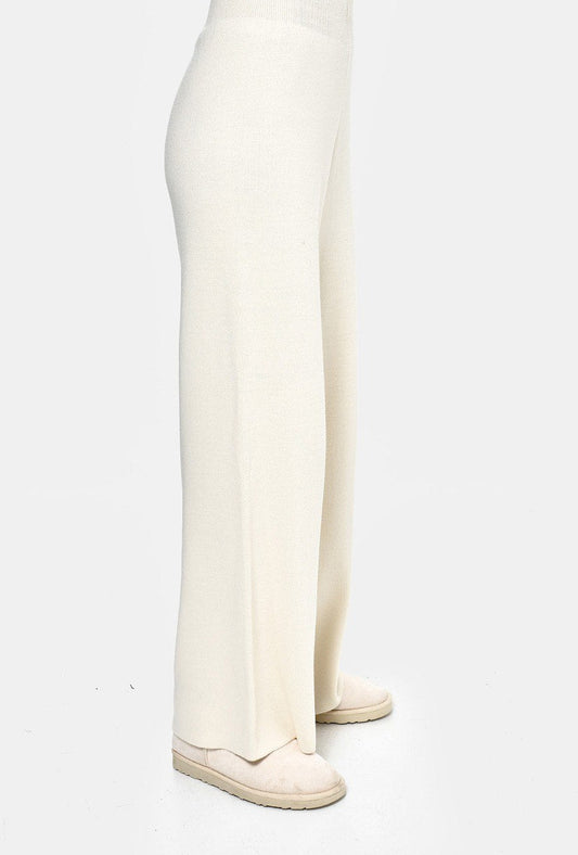 Wool pants offwhite