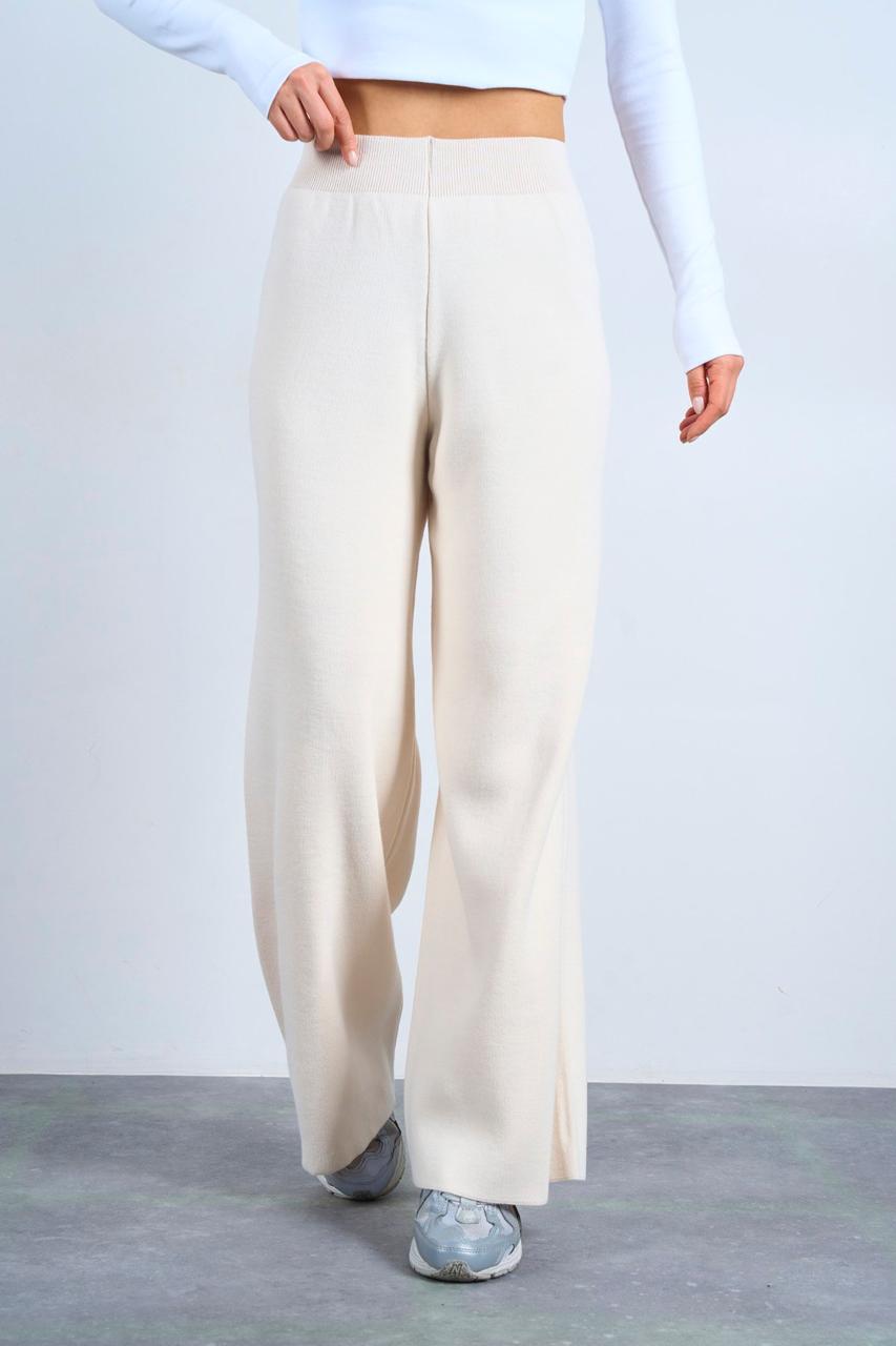 Wool pants offwhite