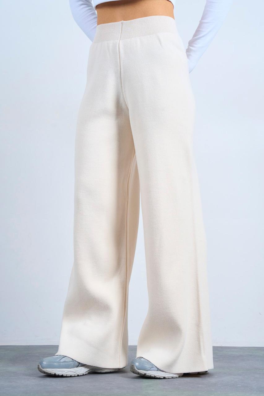 Wool pants offwhite