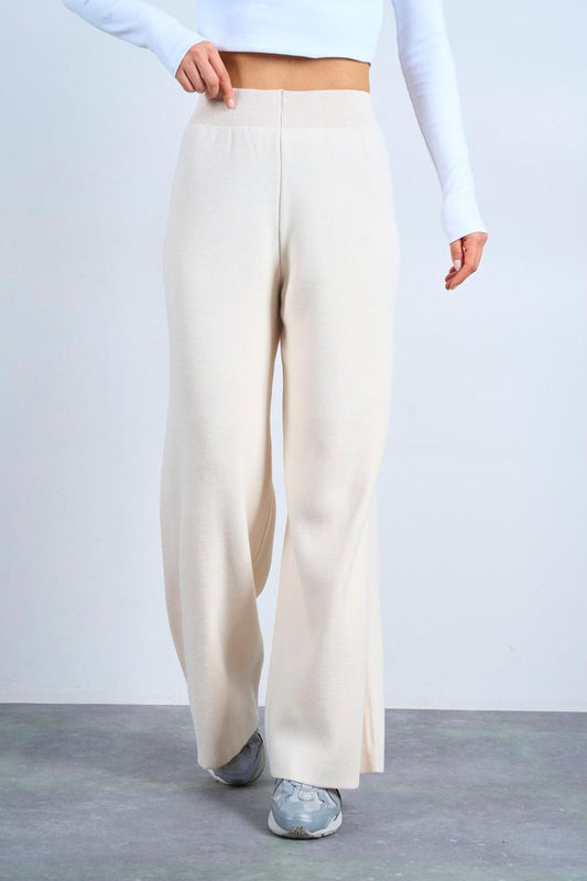 Wool pants offwhite