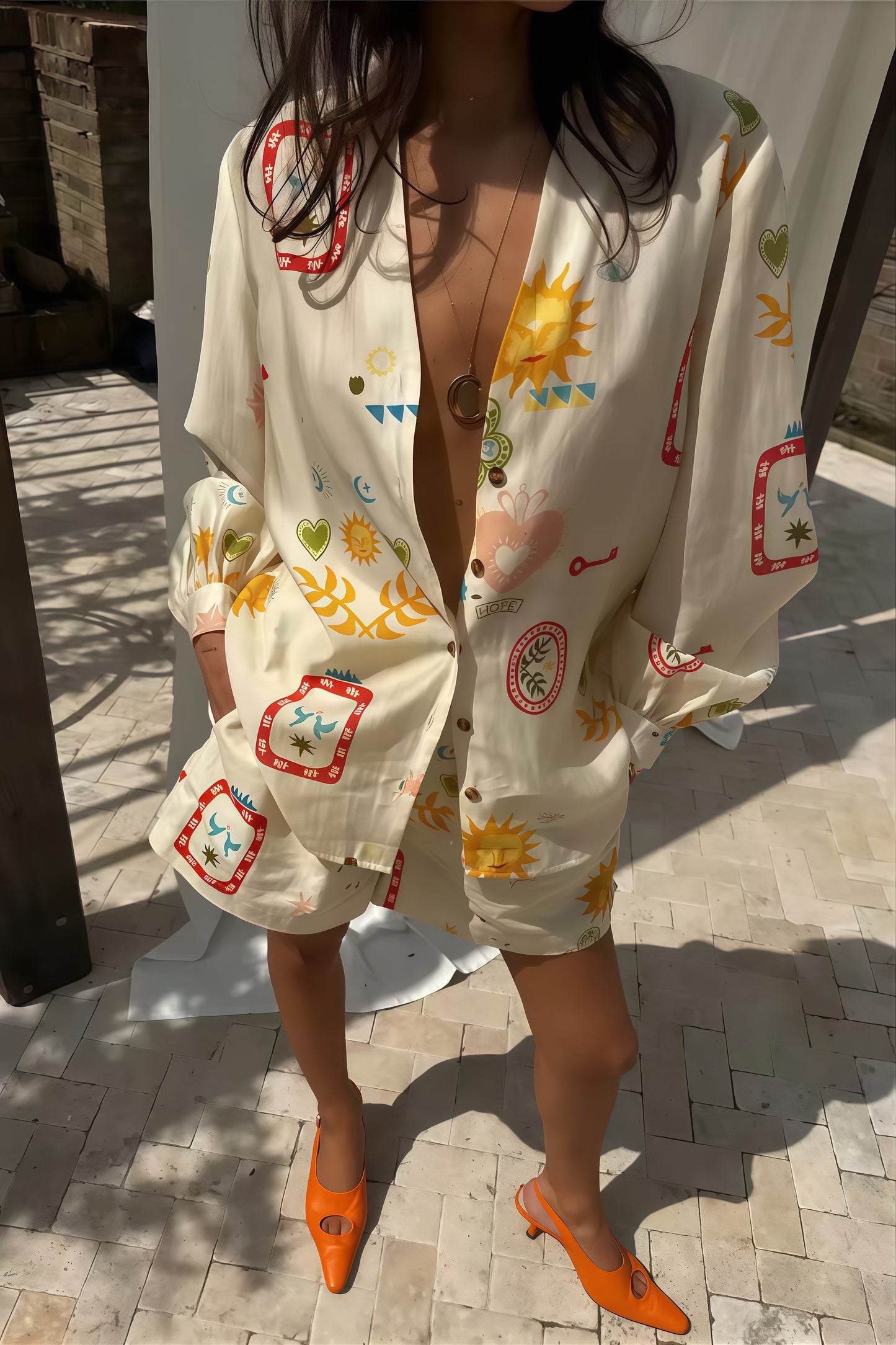 Set silk pattern
