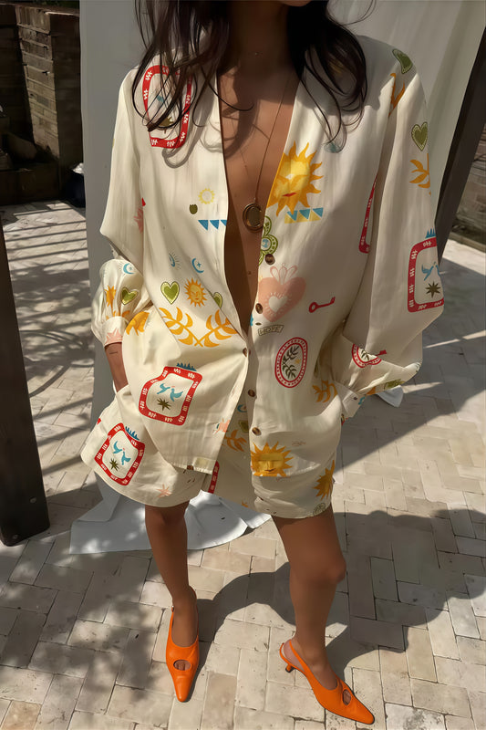 Set silk pattern
