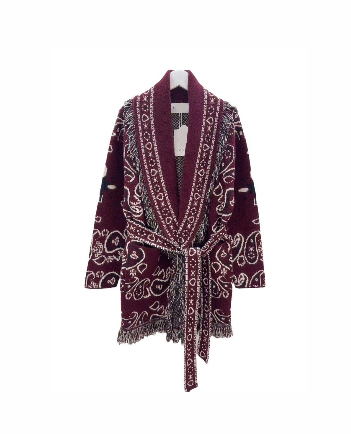 Jacket bandana burgundy