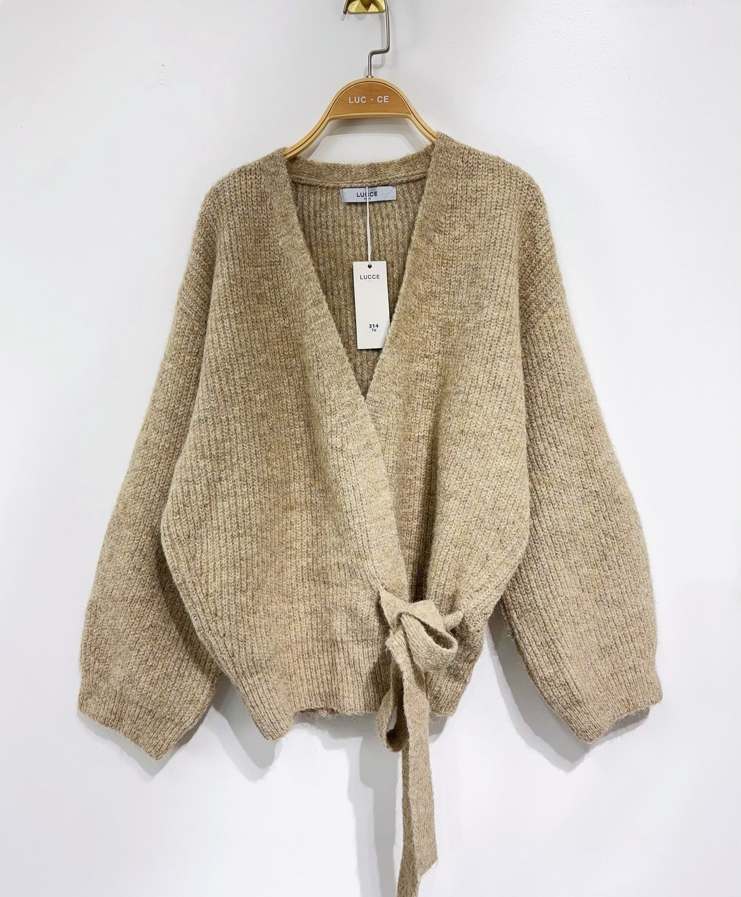 Pullover ribbon cafe