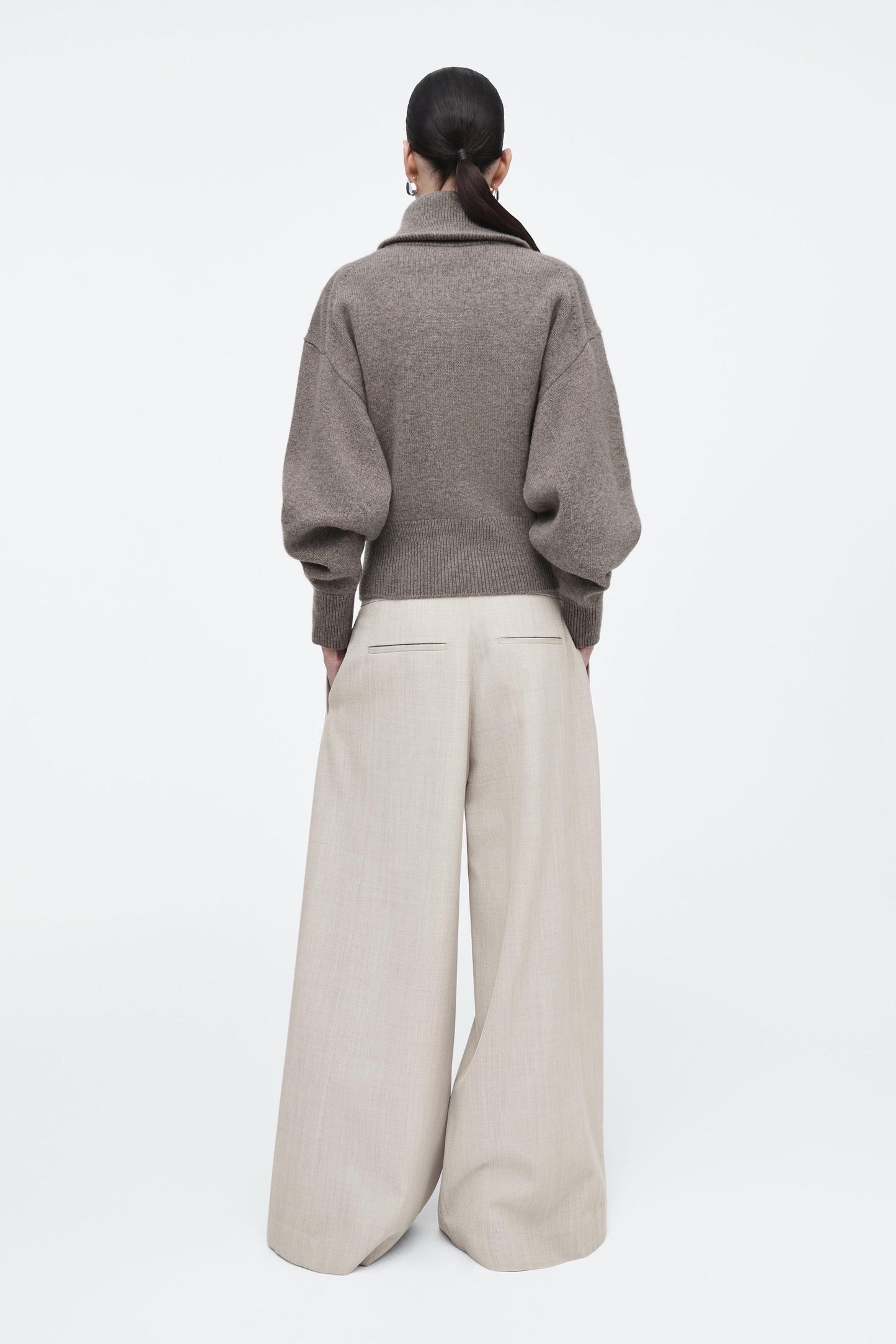 Pullover zipper cafe