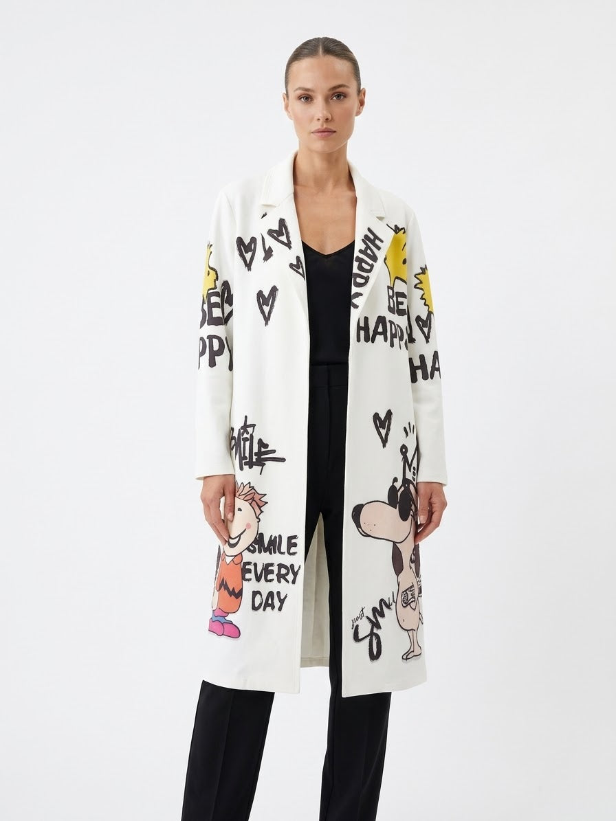 Cardigan pattern scuba