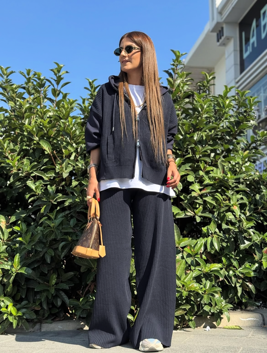 Set black fabric mix