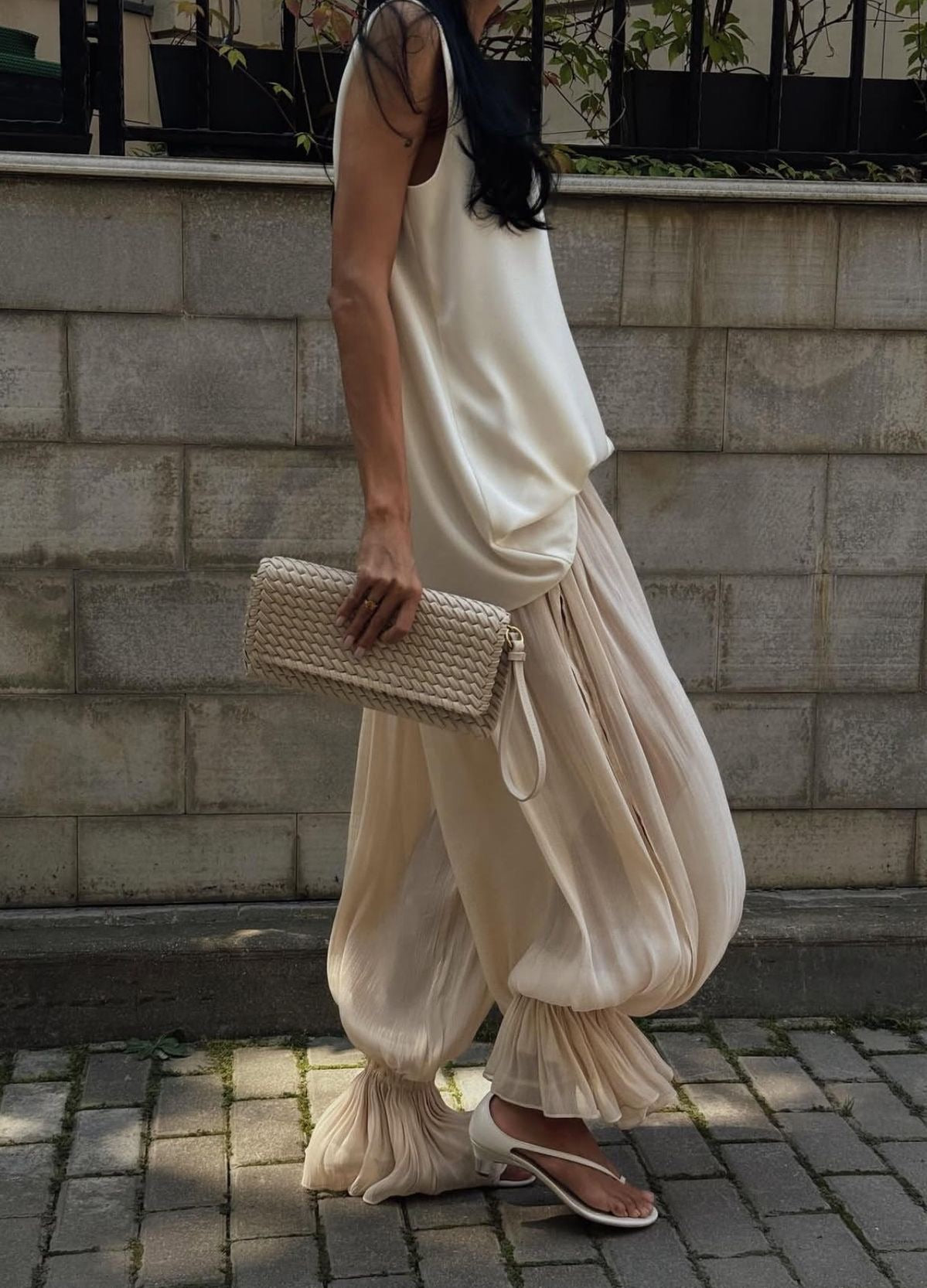 Pants baloon Offwhite
