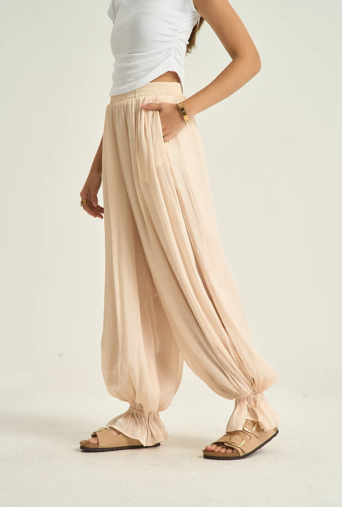 Pants baloon Offwhite