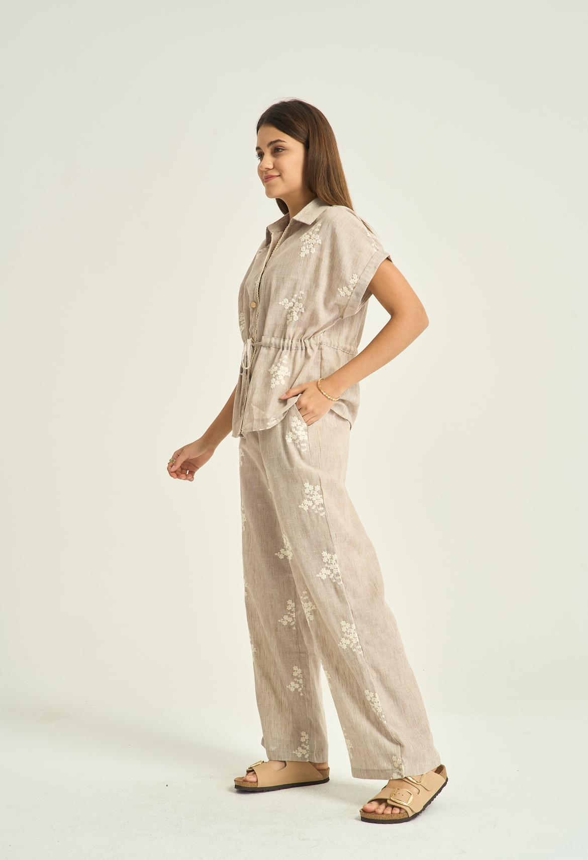 Set cafe lace fleur