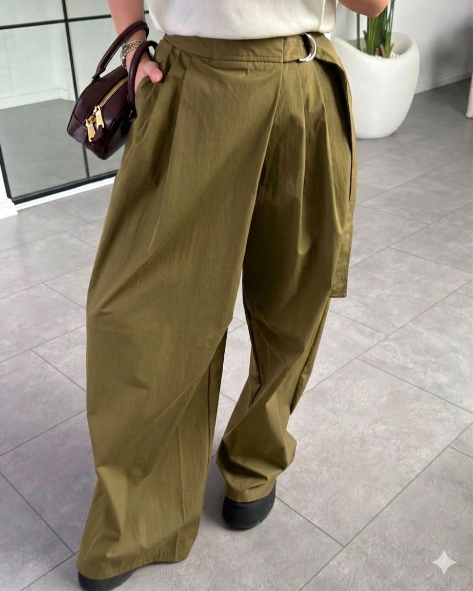 Pants olive trendy